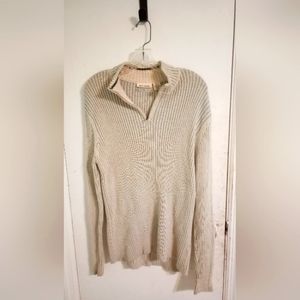 DKNY qtr zip sweater